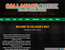 Tablet Screenshot of callahanswest.com